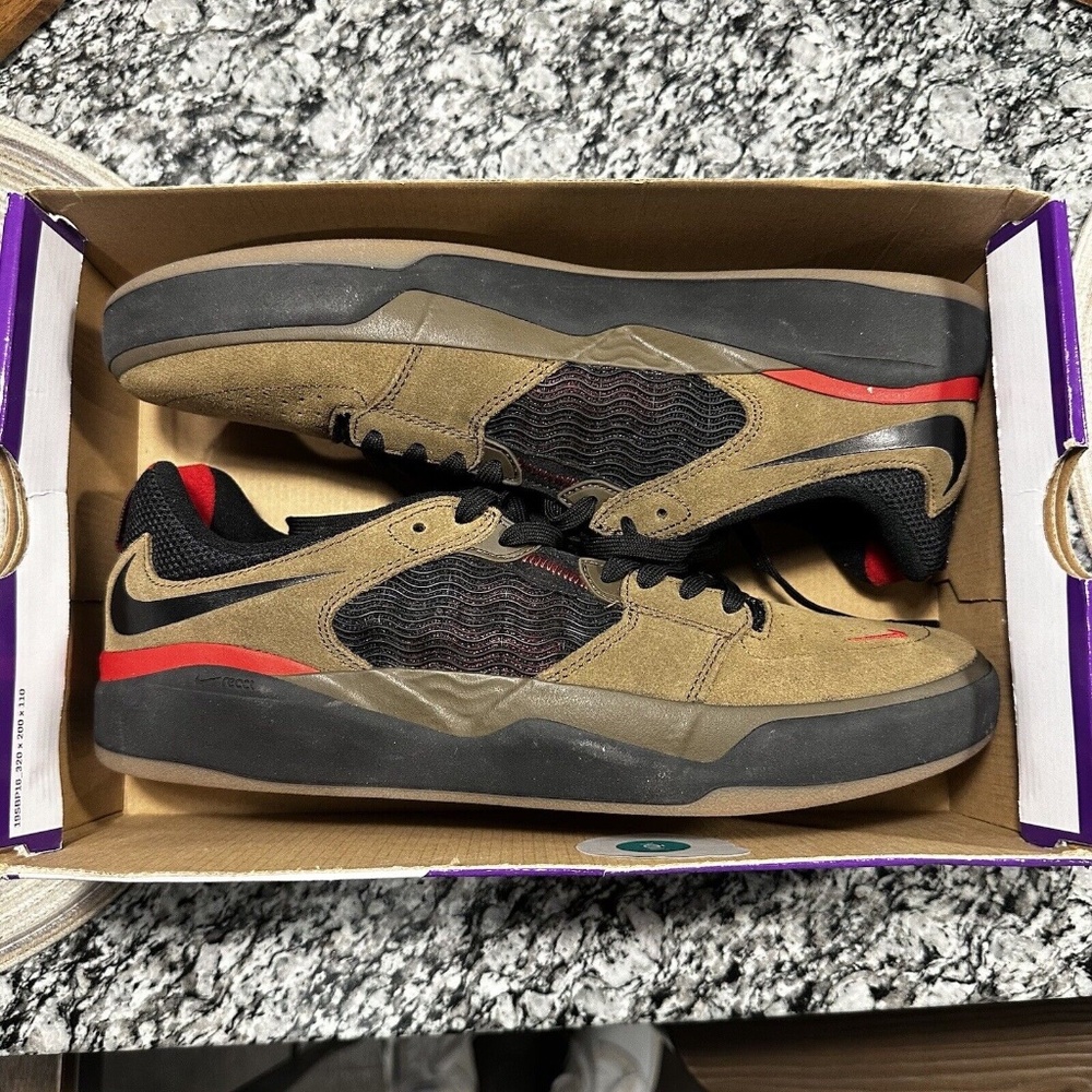 New Nike SB Ishod Wair Light Olive/Black Men’s Size 10 [DC7232-300] 2022 Brown